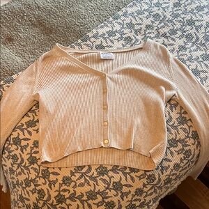 Old Navy Women's Beige Cardigan